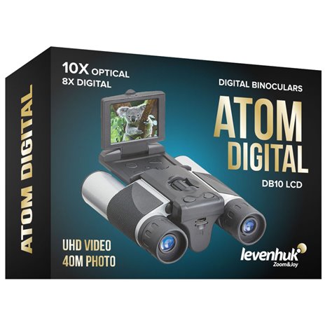 Levenhuk Atom Digital DB10 LCD binocolo