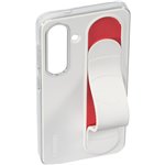 Samsung custodia con impugnatura supp. per Galaxy S25 bianco