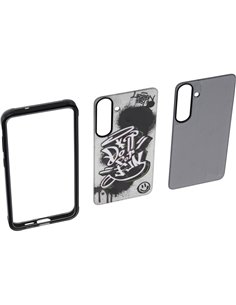 Samsung custodia Flipsuit robus. per Galaxy S25+ nero