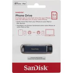 SanDisk Phone Drive  2in1   64GB USB C USB A   SDIXD0N-064G-GN6NN