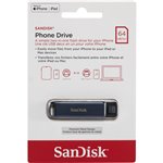 SanDisk Phone Drive  2in1   64GB USB C USB A   SDIXD0N-064G-GN6NN