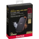 SanDisk Extreme Pro Portable SSD 2TB            SDSSDE82-2T00-G25