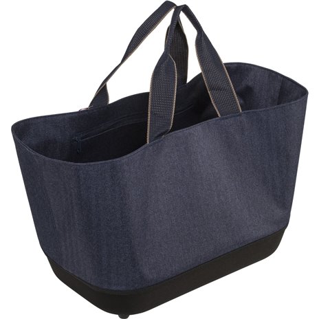Reisenthel Shoppingbasket herringbone blu scuro