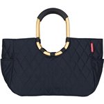 Reisenthel Loopshopper L rhombus midnight gold
