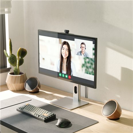 Alogic Clarity Pro 27  UHD 4K Monitor con 65W + 8MP Webcam