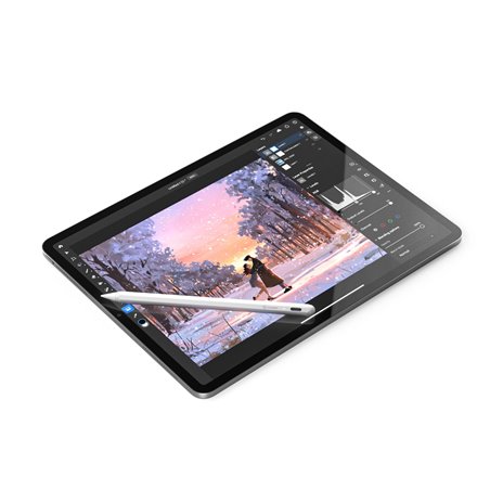 Alogic iPad Stylus Pen Magnetic Wireless Charging White