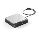 Alogic HDMI Dual 4K Display Docking Station Space Gray