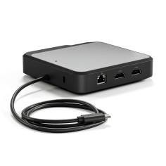 Alogic HDMI Dual 4K Display Docking Station Space Gray 2