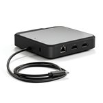 Alogic HDMI Dual 4K Display Docking Station Space Gray