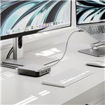 Alogic HDMI Dual 4K Display Docking Station Space Gray