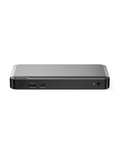Alogic 100W USB-C DX2Pro Dual 4K Display Docking Station Space Gr