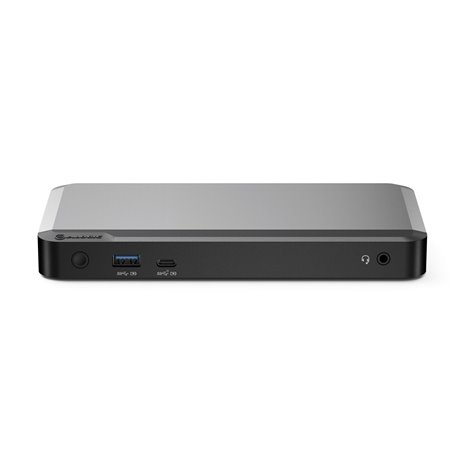 Alogic 100W USB-C DX2Pro Dual 4K Display Docking Station Space Gr
