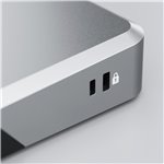 Alogic 100W USB-C DX2Pro Dual 4K Display Docking Station Space Gr