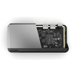 Alogic 100W USB-C DX2Pro Dual 4K Display Docking Station Space Gr