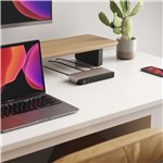 Alogic 100W USB-C DX2Pro Dual 4K Display Docking Station Space Gr