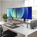 Alogic 100W USB-C DX2Pro Dual 4K Display Docking Station Space Gr