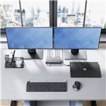 Alogic 100W USB-C DX2Pro Dual 4K Display Docking Station Space Gr