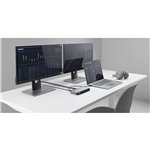 Alogic 100W USB-C DX2Pro Dual 4K Display Docking Station Space Gr