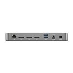 Alogic 100W USB-C DX3 Triple 4K Display Docking Station Space Gr