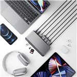 Alogic 100W USB-C DX3 Triple 4K Display Docking Station Space Gr