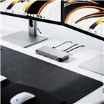 Alogic 100W USB-C DX3 Triple 4K Display Docking Station Space Gr