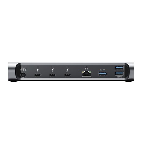 Alogic Blaze Thunderbolt 4 Dual 4K Docking Station Space Gray
