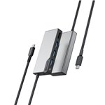 Alogic Fusion Core USB-C 5-Port Hub Space Gray