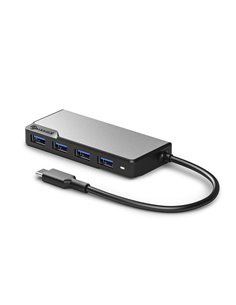 Alogic Fusion Swift USB-C 4-Port Hub Space Gray