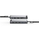 Alogic USB-C PD DV3 Triple Display Docking Station Space Gr
