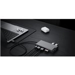 Alogic USB-C PD DV3 Triple Display Docking Station Space Gr