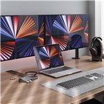 Alogic USB-C PD DV3 Triple Display Docking Station Space Gr
