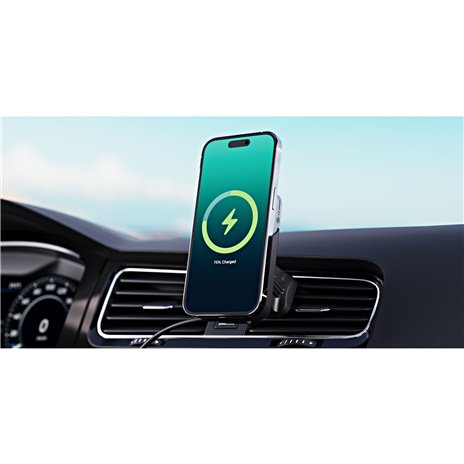 Alogic Matrix+ Magnetic Wireless Car Powerbank Air Vent Mount