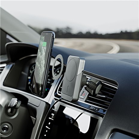 Alogic Matrix+ Magnetic Wireless Car Powerbank Air Vent Mount
