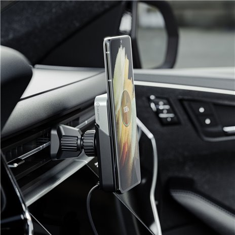 Alogic Matrix+ Magnetic Wireless Car Powerbank Air Vent Mount