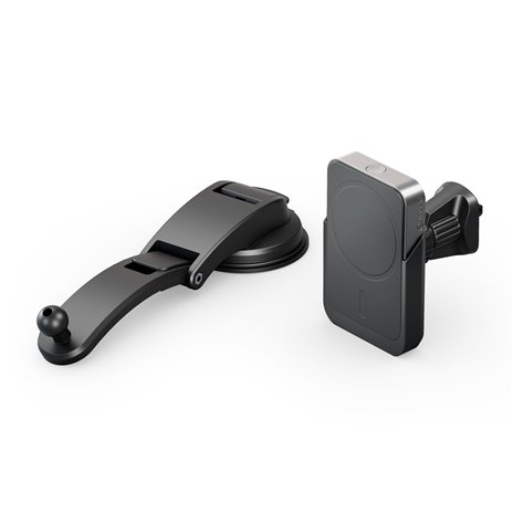 Alogic Matrix+ Magn Wireless Car Powerbank Air Vent + Dash Mount