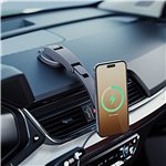 Alogic Matrix+ Magn Wireless Car Powerbank Air Vent + Dash Mount