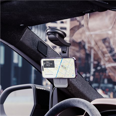 Alogic Matrix+ Magn Wireless Car Powerbank Air Vent + Dash Mount