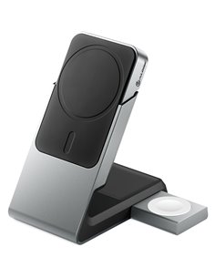 Alogic Matrix+ 3-in-1 Magnetic Charger+Power Bank+AW Puk grigio