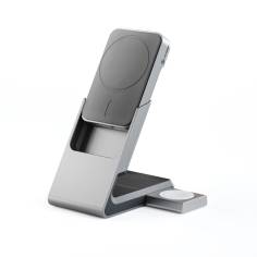 Alogic Matrix+ 3-in-1 Magnetic Charger+Power Bank+AW Puk grigio 2