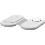 Alogic PackAway 3-in-1 Qi2 Wireless Charging Stand White