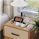 Alogic PackAway 3-in-1 Qi2 Wireless Charging Stand White