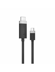 Alogic Fusion USB-C a HDMI 2.0 4K cavo 1m Space Gray