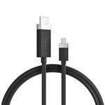 Alogic Fusion USB-C a HDMI 2.0 4K cavo 1m Space Gray