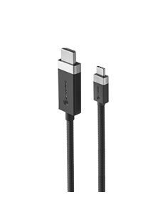 Alogic Fusion USB-C a HDMI 2.0 4K cavo 2m Space Gray