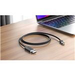 Alogic Fusion USB-C a HDMI 2.0 4K cavo 2m Space Gray