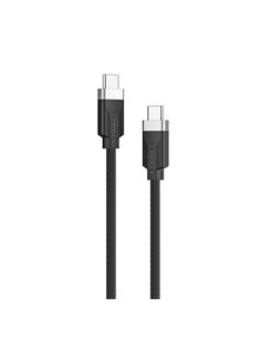 Alogic Fusion USB-C a USB-C 3.2 4K cavo 1m nero Space Gray