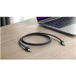 Alogic Fusion USB-C a USB-C 3.2 4K cavo 1m nero Space Gray