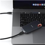 Alogic Fusion USB-C a USB-C 3.2 4K cavo 1m nero Space Gray