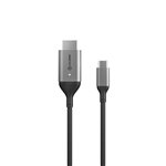 Alogic Ultra USB-C a HDMI 4K cavo 2m Space Gray