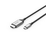 Alogic Ultra USB-C a HDMI 4K cavo 2m Space Gray
